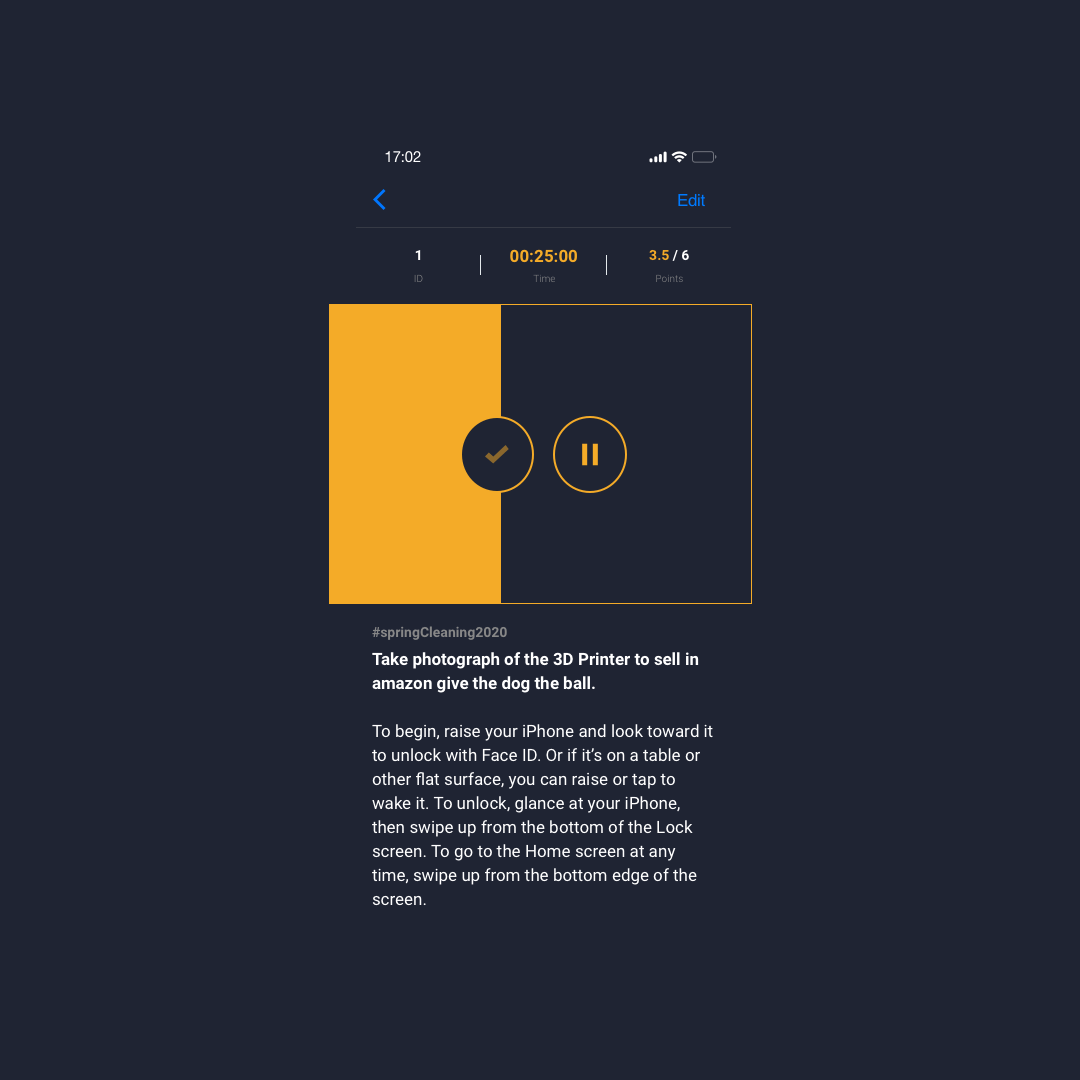 Mockup of python page