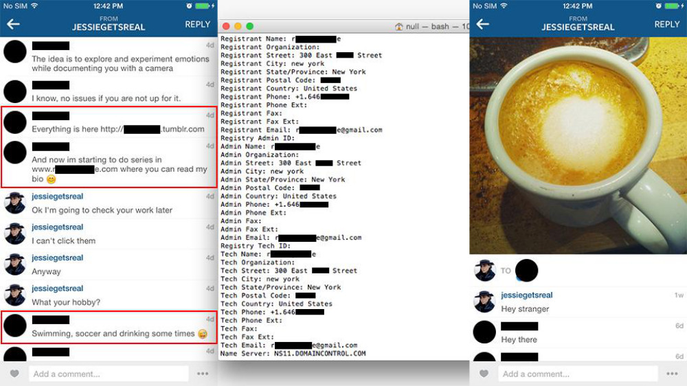Mockup of python page