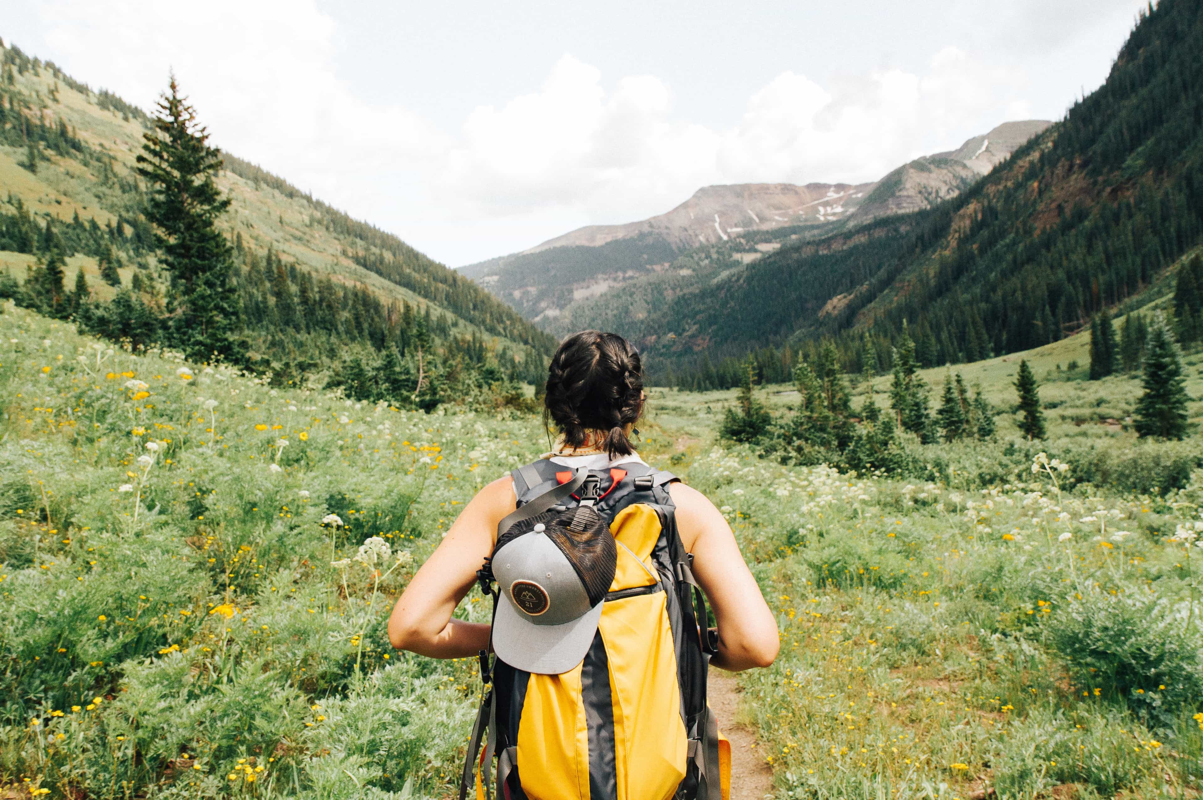 woman traveling